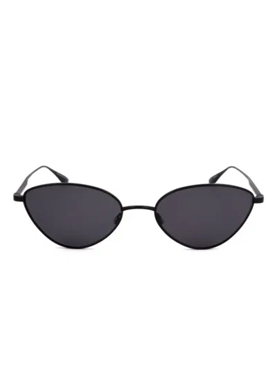 Barton Perreira Cat-eye Frame Sunglasses In Black