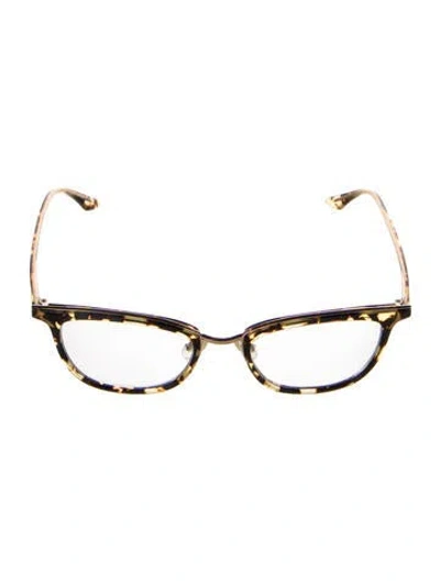 Pre-owned Barton Perreira Cat-eye Eyeglasses In Clear/yellow