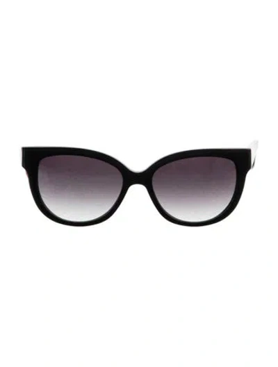 Pre-owned Barton Perreira Cat-eye Gradient Sunglasses In Multi