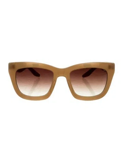 Pre-owned Barton Perreira Cat-eye Gradient Sunglasses In Neutral