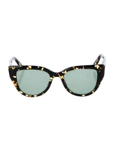 Pre-owned Barton Perreira Cat-eye Tinted Sunglasses In Black