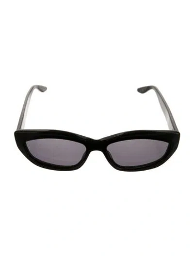 Pre-owned Barton Perreira Cat-eye Tinted Sunglasses In Black