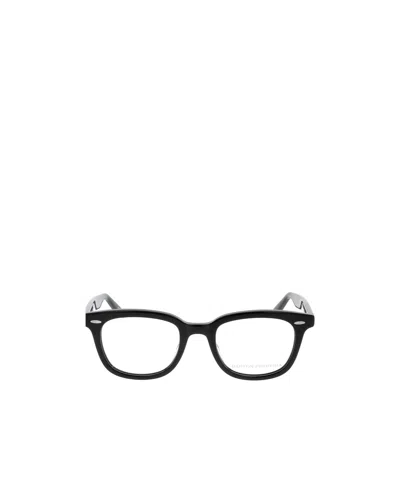 Barton Perreira Cecil Square Frame Glasses In Black
