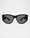 Barton Perreira Cruz Acetate Cat-eye Sunglasses In Multi