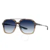 Barton Perreira D.ellis Indigo Gradient Navigator Men's Sunglasses Bp40033i 62w 56