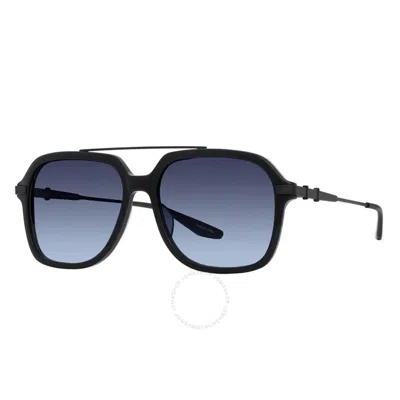 BARTON PERREIRA BARTON PERREIRA D.ELLIS STEEL BLUE NAVIGATOR MEN'S SUNGLASSES BP40033I 01V 56