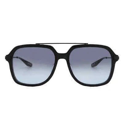 Pre-owned Barton Perreira D.ellis Steel Blue Navigator Men's Sunglasses Bp40033i 01v 56 In Multi