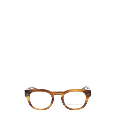 Barton Perreira Demarco Oval Frame Glasses In Green