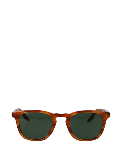 Barton Perreira Dino Round-frame Sunglasses In Brown
