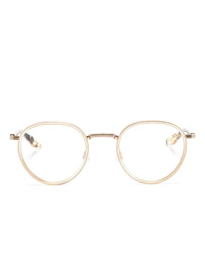 Barton Perreira Echelon Glasses In Gold
