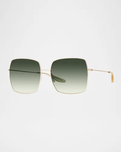 BARTON PERREIRA FOLASADE TITANIUM SQUARE SUNGLASSES