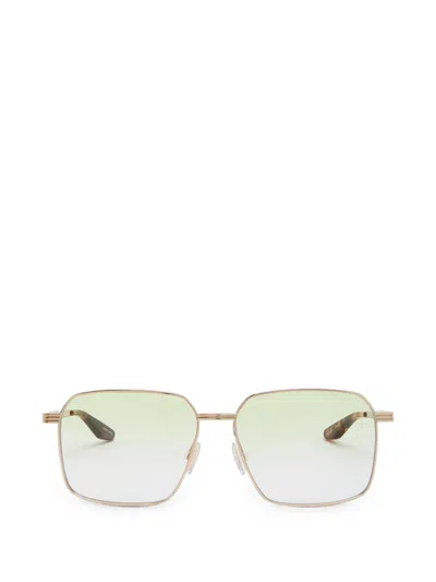 Barton Perreira Hampton Geometric-frame Sunglasses In Gold