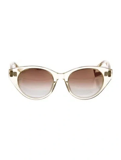 Pre-owned Barton Perreira Kismet Cat-eye Sunglasses
