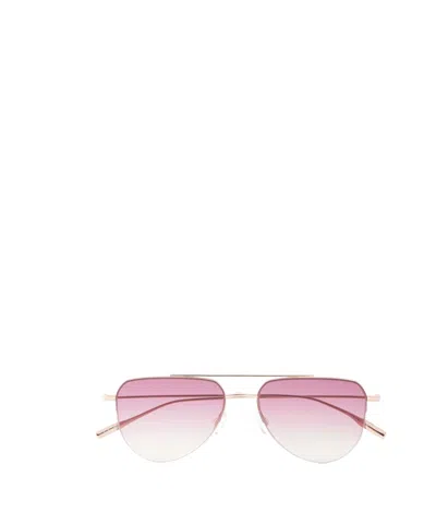 Barton Perreira Mcnair Aviator-style Metal Sunglasses In Multi
