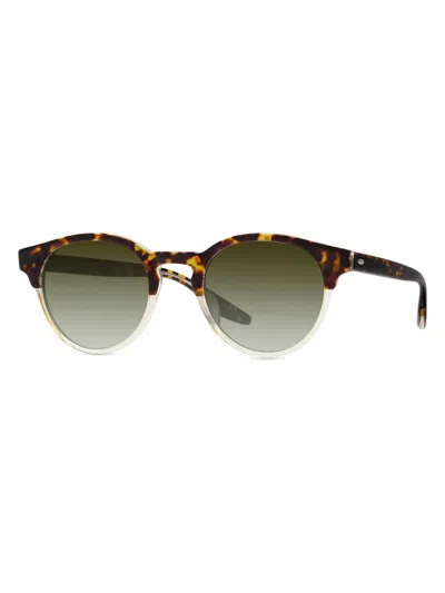 Barton Perreira Men's Beckford 49mm Round Sunglasses In Multi
