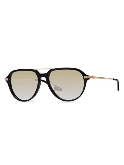 Barton Perreira Men's Dunn 55mm Aviator Sunglasses In Multi