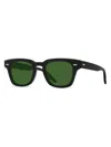 Barton Perreira Men's Frederick 47mm Rectangular Sunglasses In Green