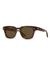 Barton Perreira Men's Frederick 47mm Rectangular Sunglasses In Blue
