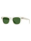 Barton Perreira Men's Frederick 47mm Rectangular Sunglasses In Neutral