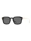 Barton Perreira Men's Nolan Acetate & Titanium Rectangular Sunglasses In Multi