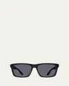 Barton Perreira Men's Walker Zyl Square Sunglasses