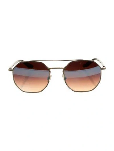 Pre-owned Barton Perreira Metis Aviator Sunglasses