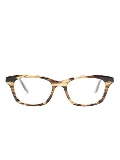 Barton Perreira Nandi Tortoiseshell-effect Glasses In Brown