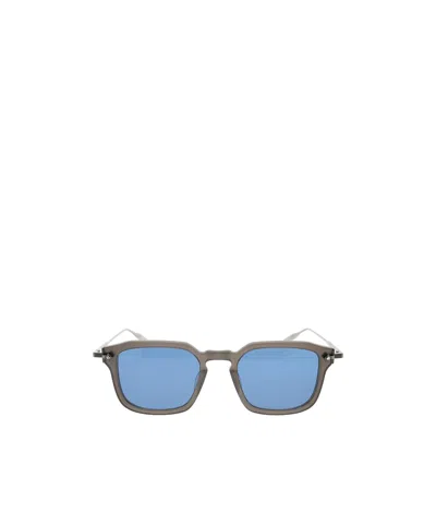 Barton Perreira Nolan Sqaure Frame Sunglasses In Blue