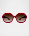 Barton Perreira Orleandra Round Sunglasses