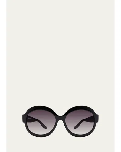 Barton Perreira Orleandra Round Sunglasses In Multi