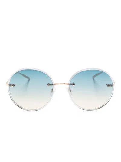 Barton Perreira Rigby Sunglasses In Gold