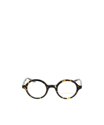 Barton Perreira Round Frame Glasses In Green