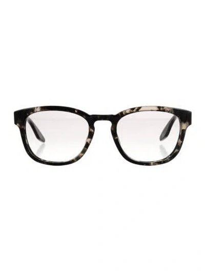Pre-owned Barton Perreira Round Gradient Sunglasses In Brown