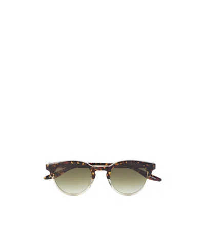 Barton Perreira Beckford Sun Round-frame Tortoiseshell Acetate Sunglasses In Red
