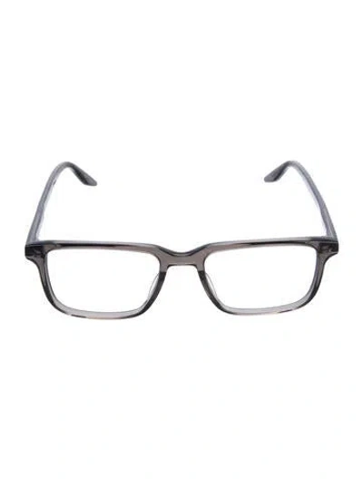 Pre-owned Barton Perreira Square Eyeglasses In Gray