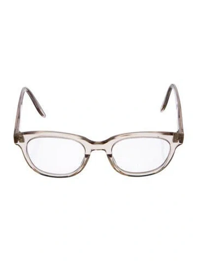 Pre-owned Barton Perreira Square Eyeglasses In Transparent