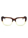 Barton Perreira Square-frame Glasses In Brown