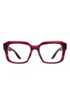 Barton Perreira Square-frame Glasses In Red