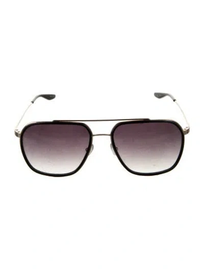 Pre-owned Barton Perreira Square Gradient Sunglasses In Multi