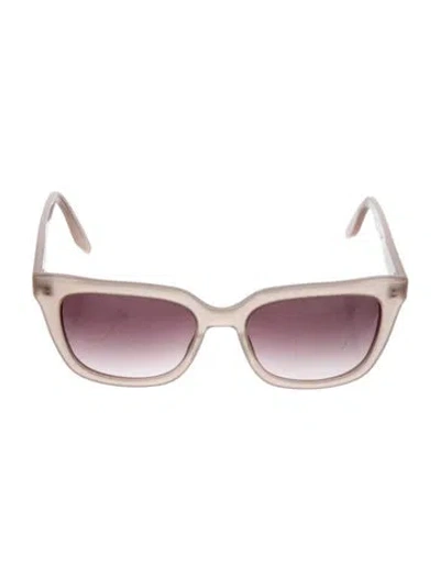 Pre-owned Barton Perreira Square Gradient Sunglasses In Neutral