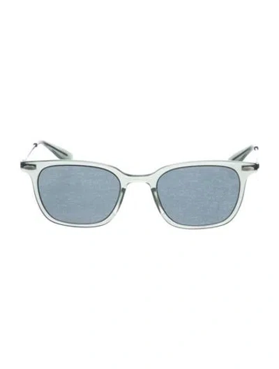 Pre-owned Barton Perreira Square Tinted Sunglasses In Grey