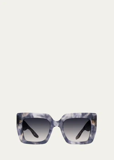 Barton Perreira Wailua Blue Zyl Butterfly Sunglasses