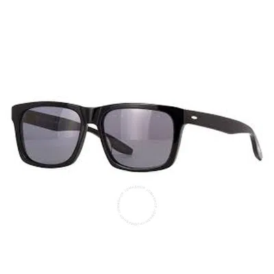 Barton Perreira Walker Polarized Smoke Square Men's Sunglasses Bp40024i 01d 57 In Black