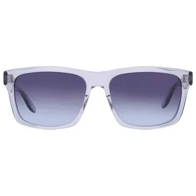Pre-owned Barton Perreira Walker Steel Blue Square Men's Sunglasses Bp40024i 20v 57 In Multi