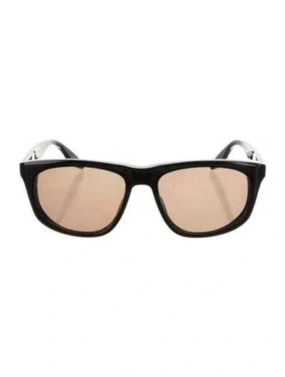 Pre-owned Barton Perreira Wayfarer Tinted Sunglasses In Black