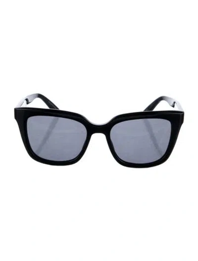 Pre-owned Barton Perreira Wayfarer Tinted Sunglasses In Black
