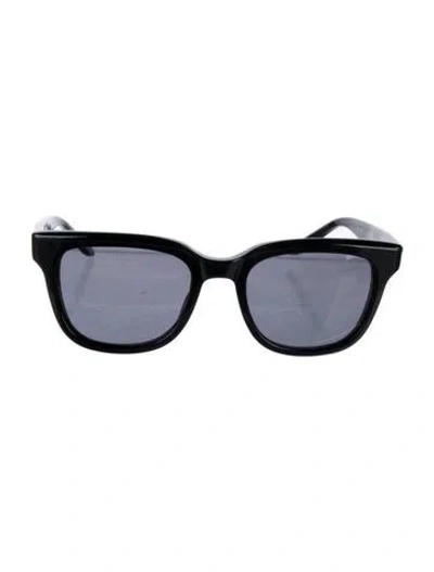 Pre-owned Barton Perreira Wayfarer Tinted Sunglasses In Black