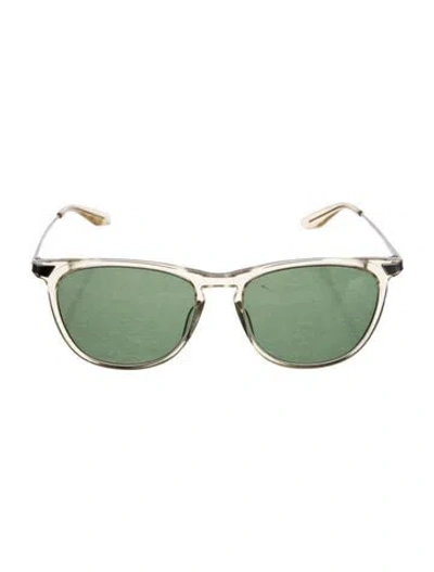Pre-owned Barton Perreira Wayfarer Tinted Sunglasses In Clear