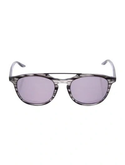 Pre-owned Barton Perreira Wayfarer Tinted Sunglasses In Gray