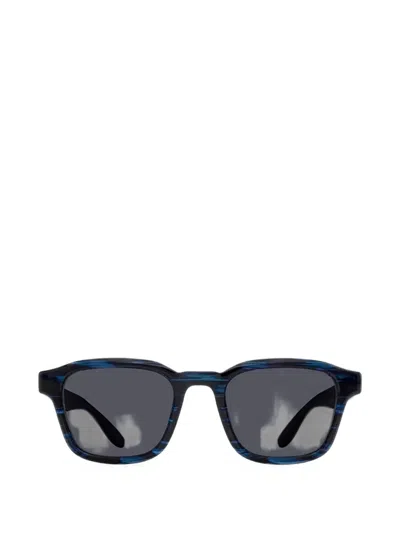 Barton Perreira Winton Square-frame Sunglasses In Blue